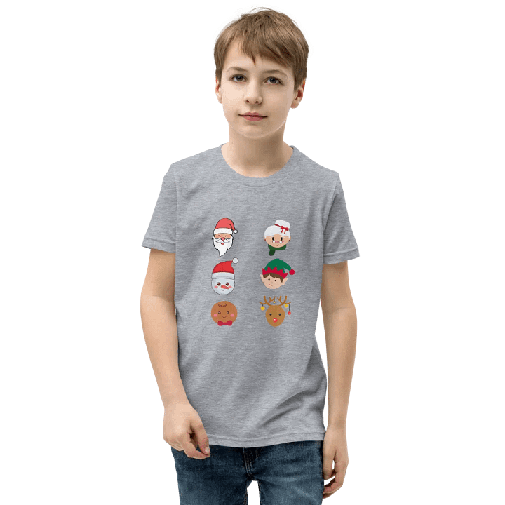 Festive Faces Youth T-shirt product image (9)