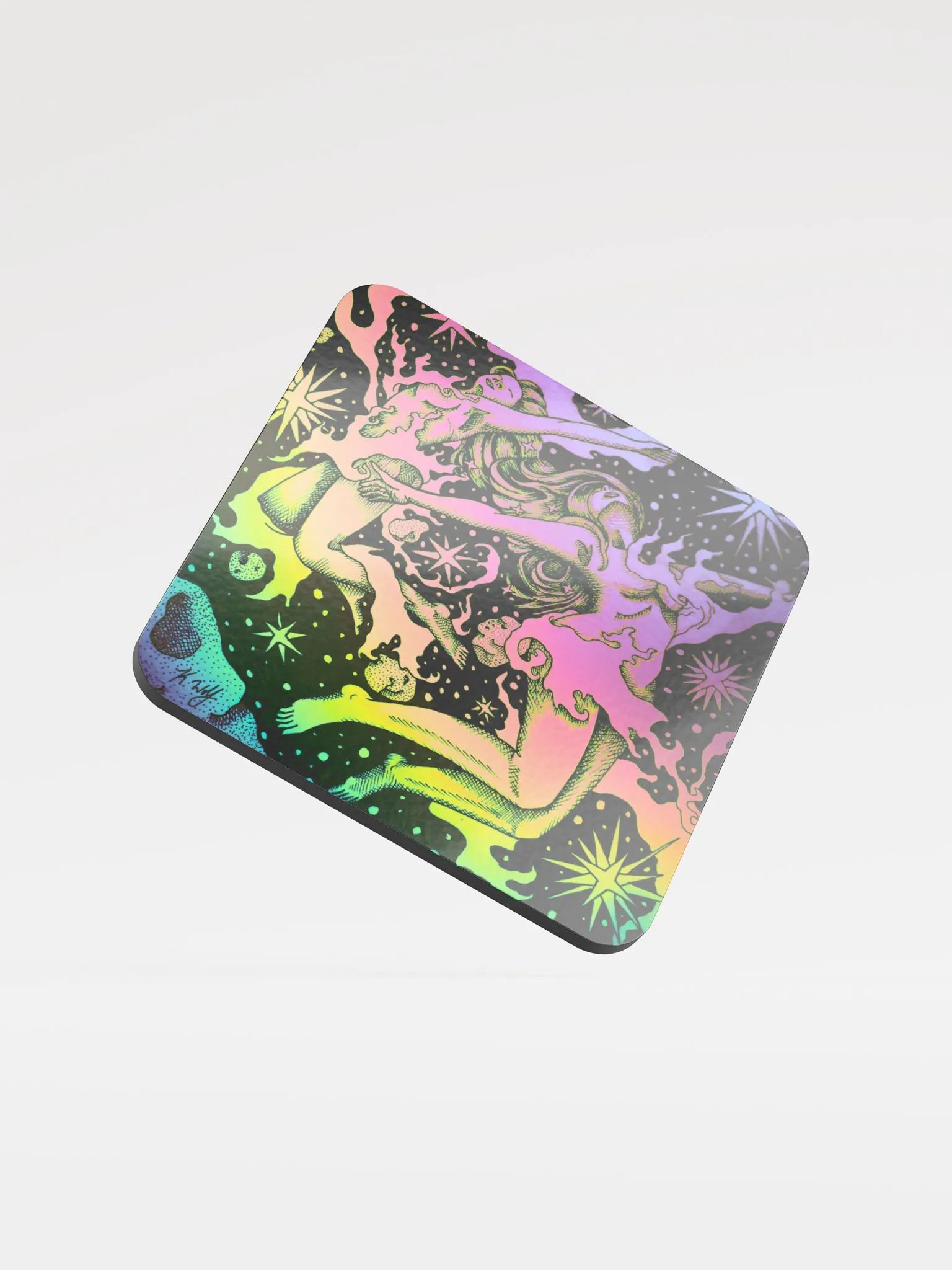 Limited edition Gemini Zodiac coaster product image (1)