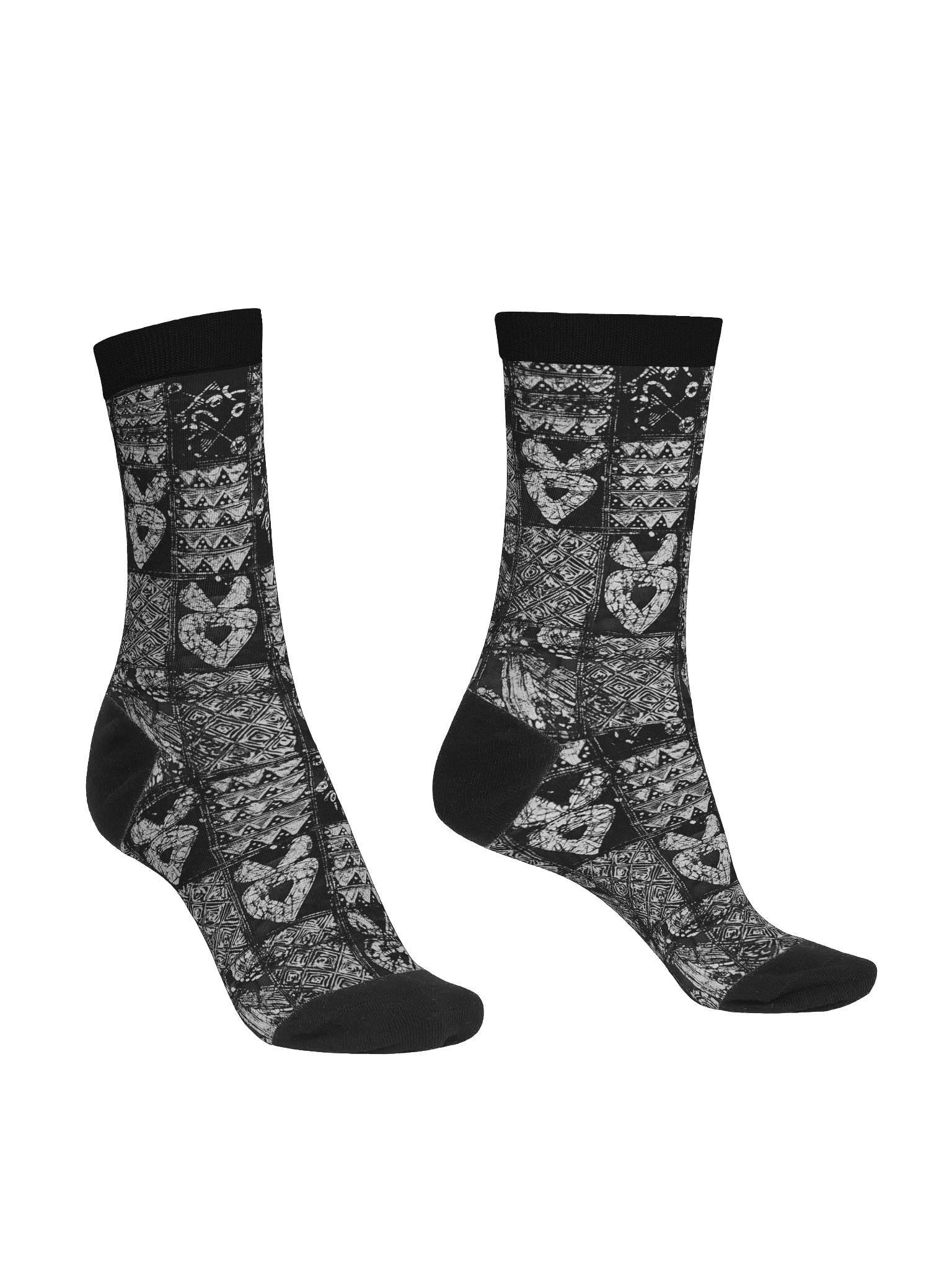Unity Print Eco-Chic: Recycled Crew Socks product image (3)