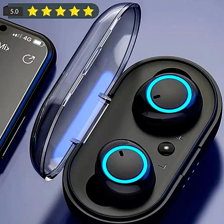 Earbuds Wireless Bluetooth Earphone headset In-Ear Headphones With Charging Case product image (3)