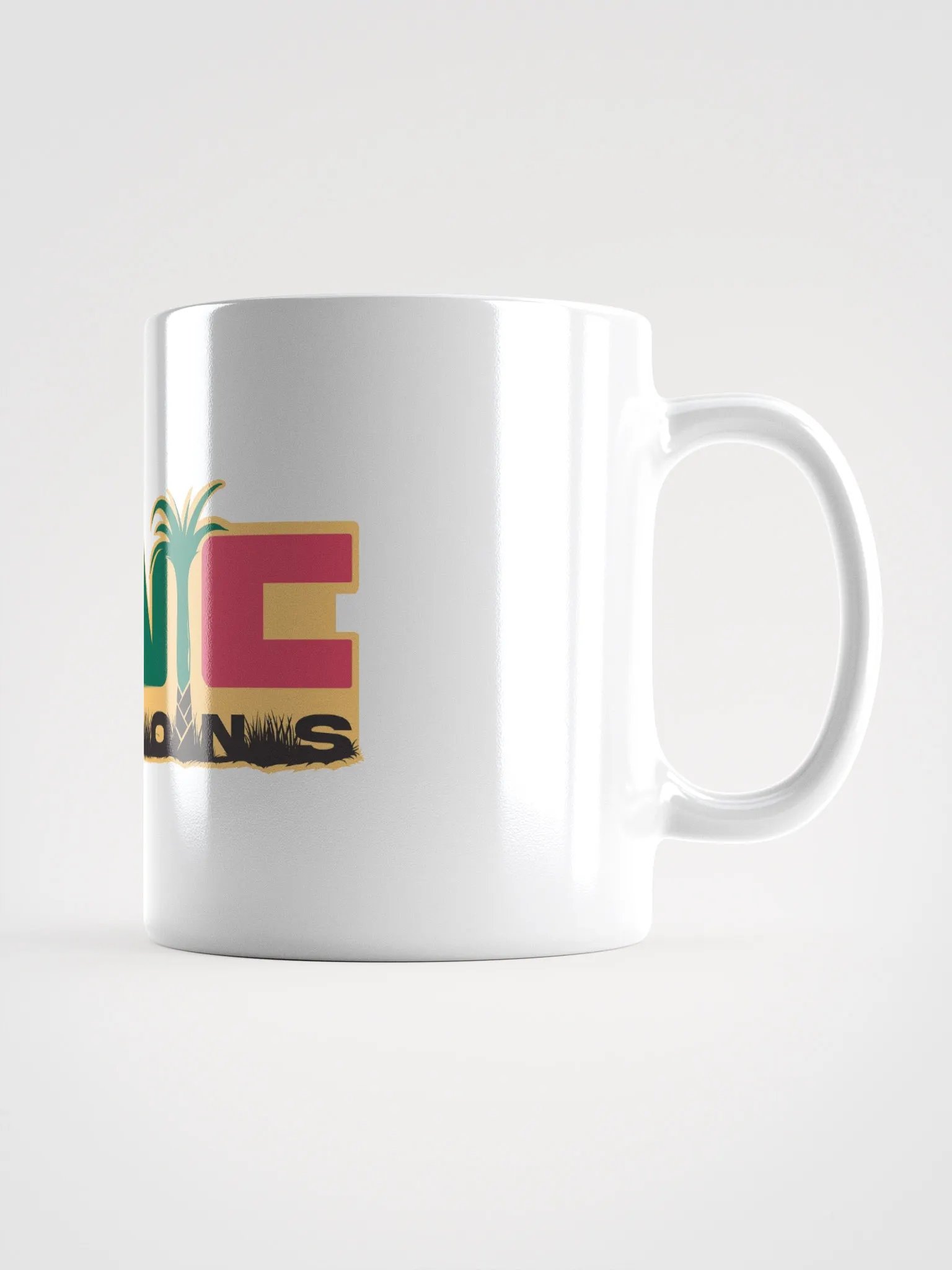 Sonic Maroons White Glossy Mug product image (12)