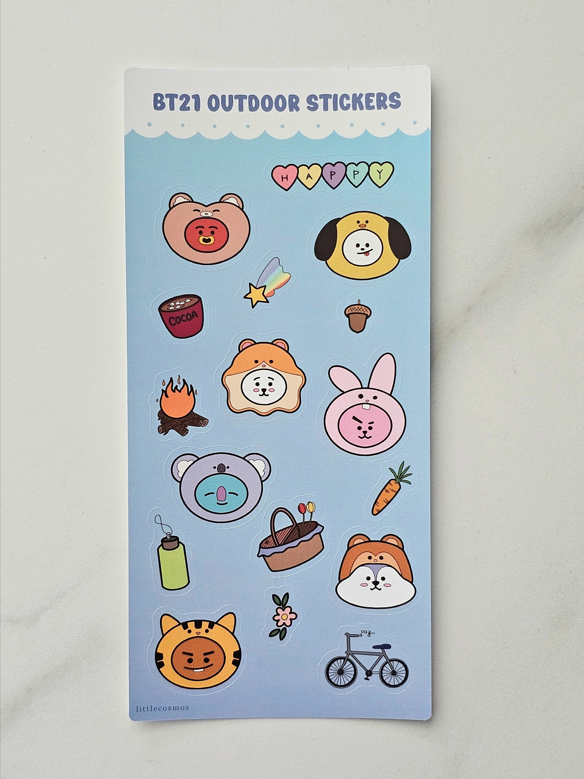 Outdoor: Sticker Sheet product image (1)