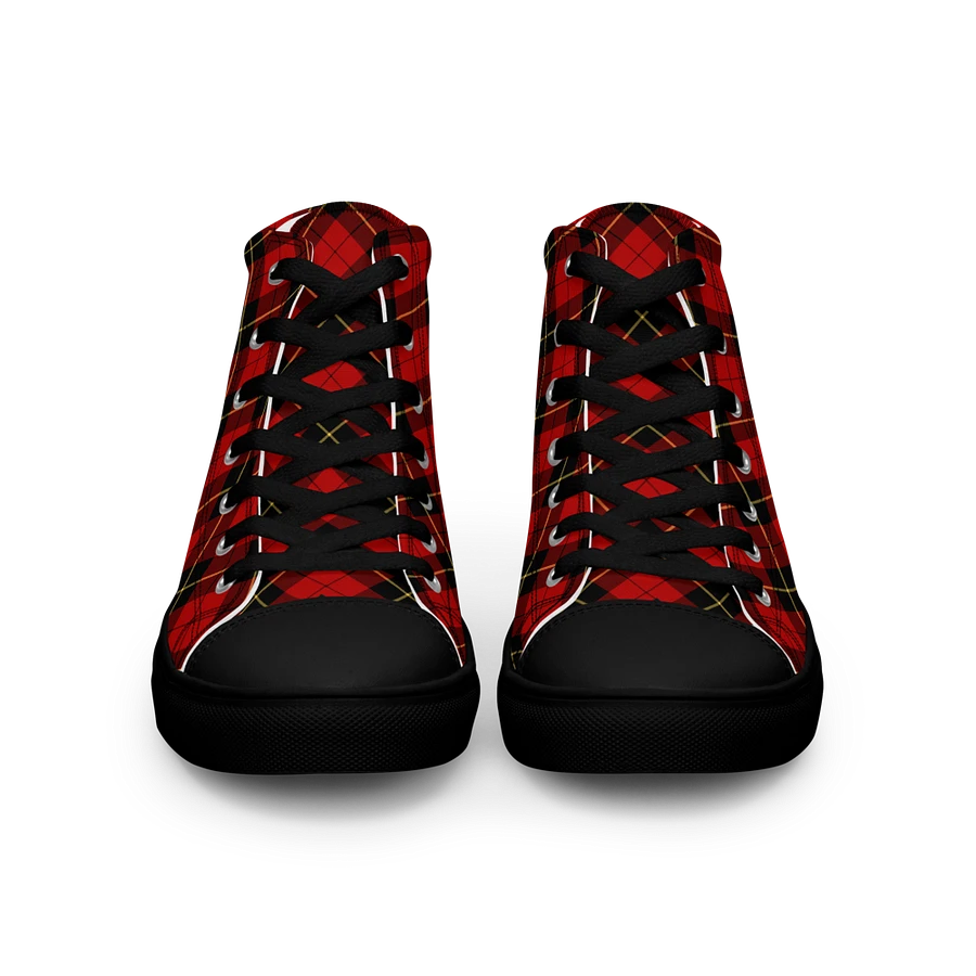 Wallace Tartan Men's High Top Shoes product image (14)