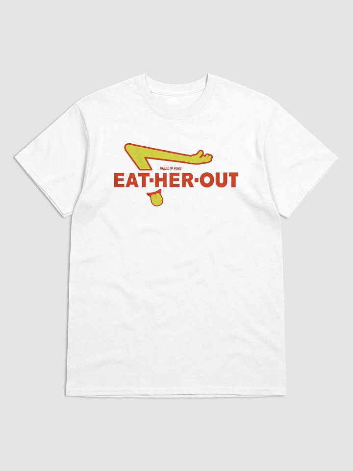 Eat Her Out Restaurant Parody Tee (white) product image (1)