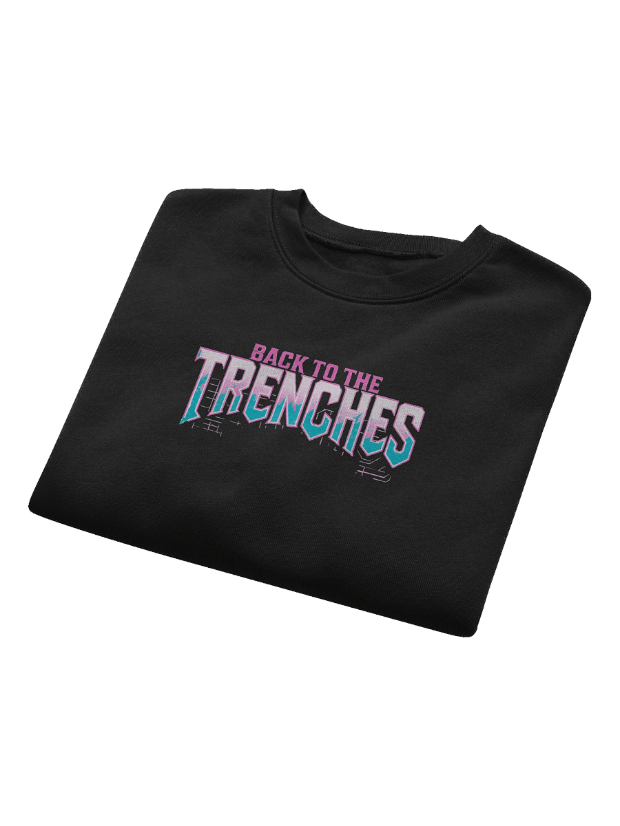 BACK TO THE TRENCHES CROP SWEATSHIRT product image (8)
