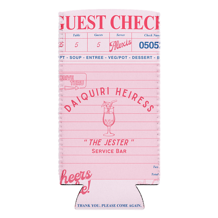 CHECK PLEASE! DAIQUIRI COOZIE product image (4)