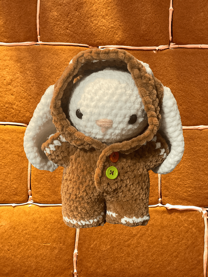 Gingerbread Pajama Bunny product image (1)