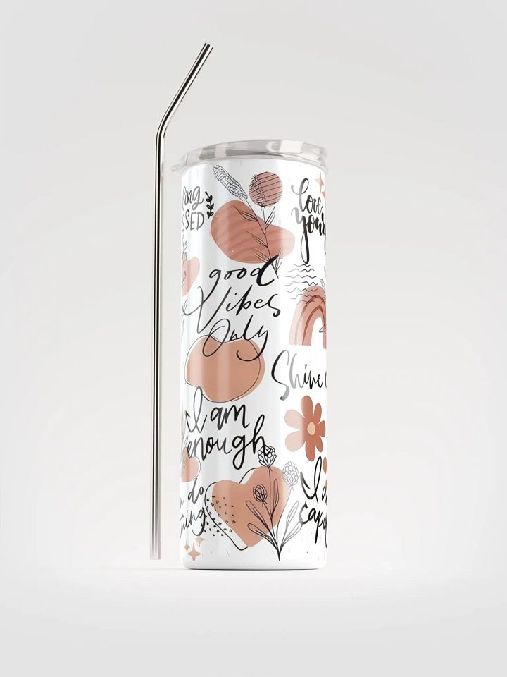 Positive Affirmations Tumbler product image (1)