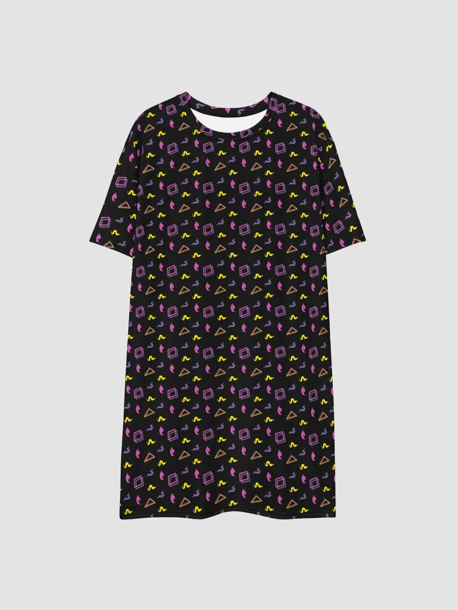 Oh Worm black pattern t-shirt dress product image (4)