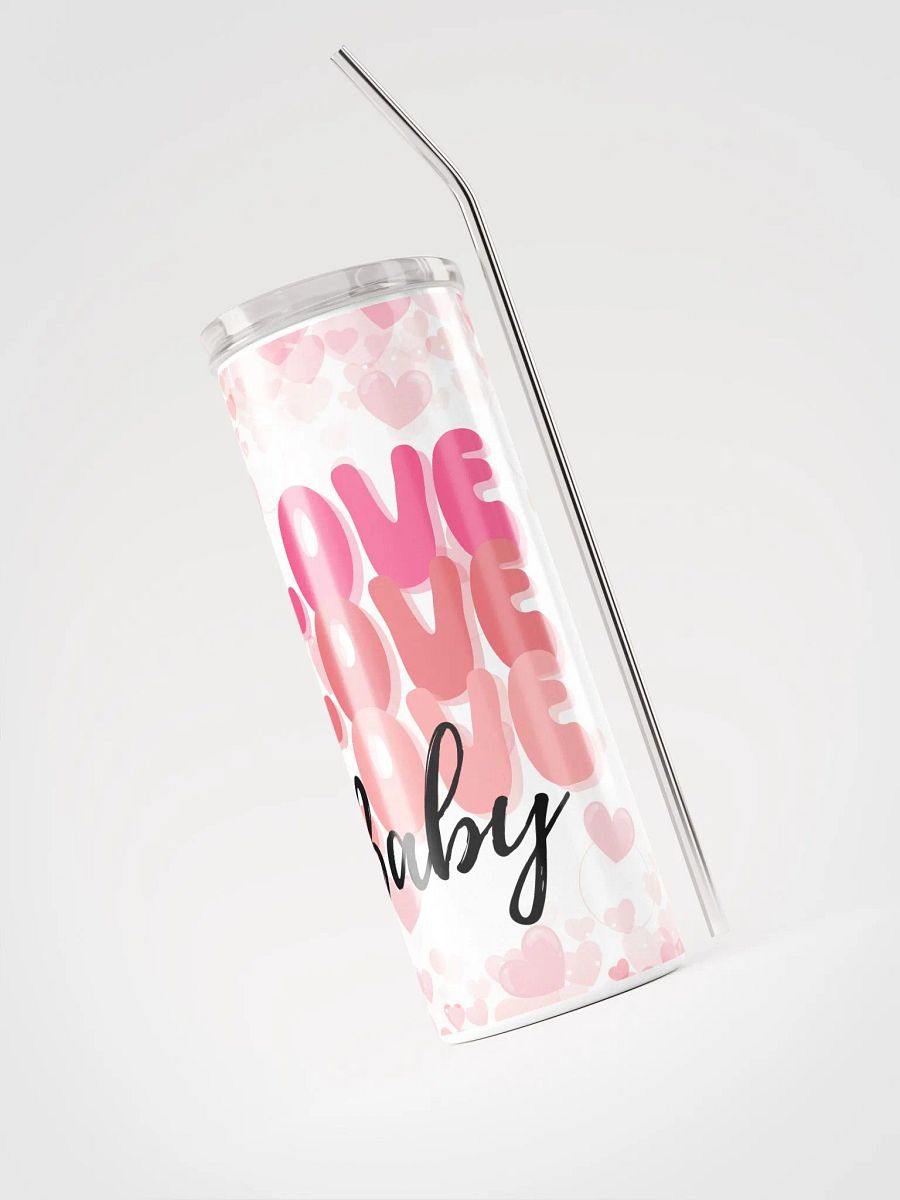 Valentine's Love Love Baby Stainless Steel Tumbler: Share Love in Style product image (3)