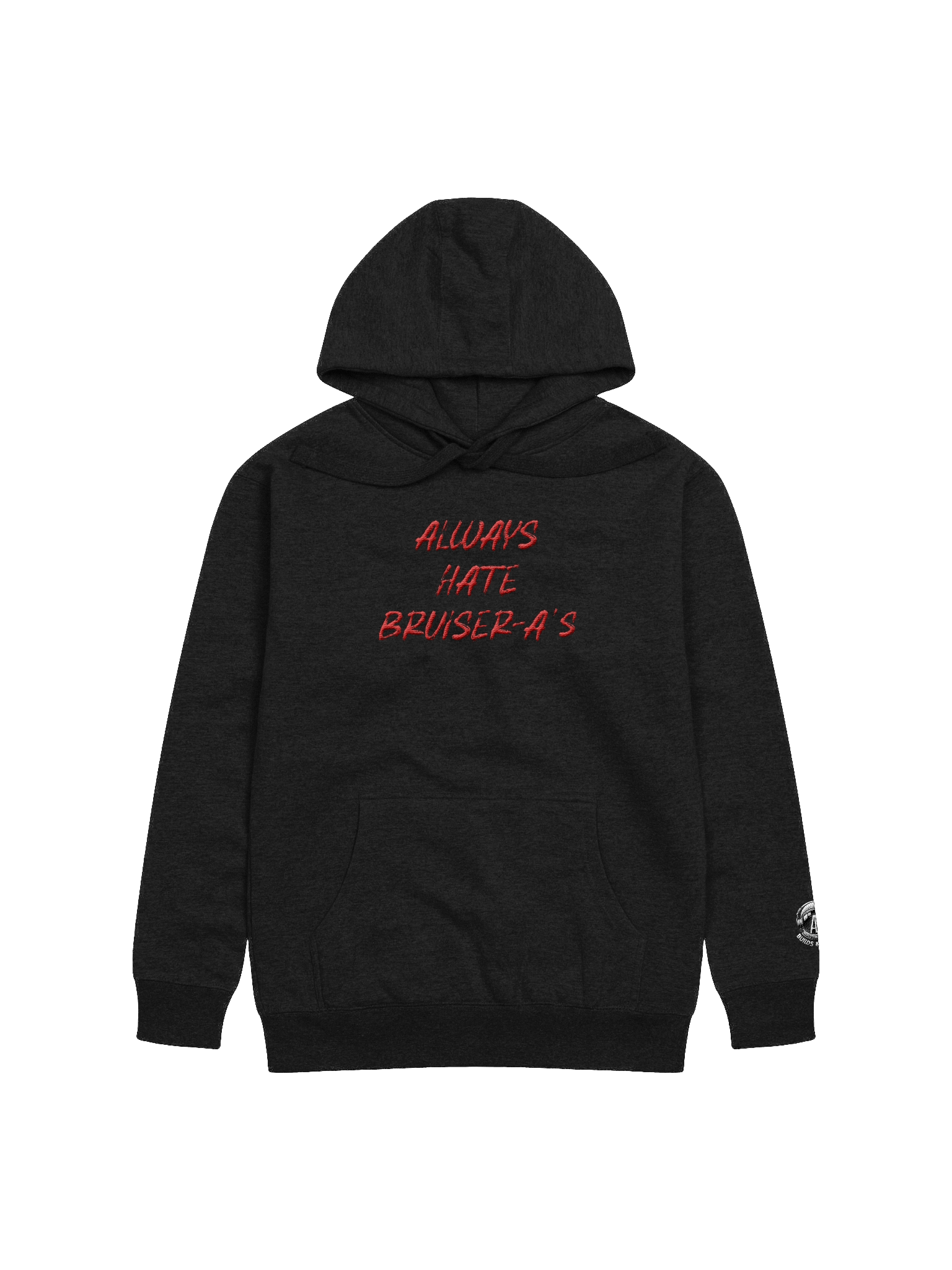 Embroidered Always Hate Bruiser-a's Hoodie product image (2)