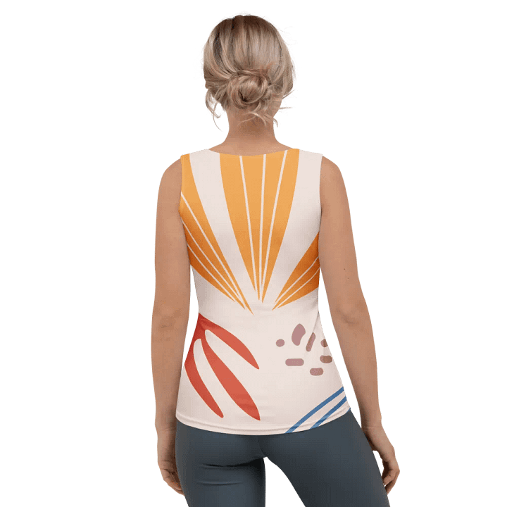 Botanical Bliss All-Over Tank Top product image (2)