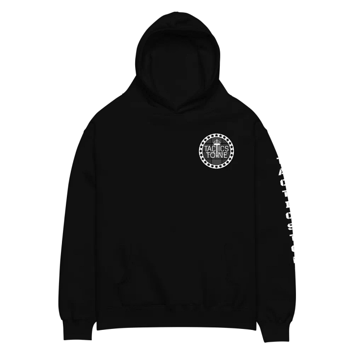 Crown Classic Logo - B&W Oversized Hoodie product image (2)