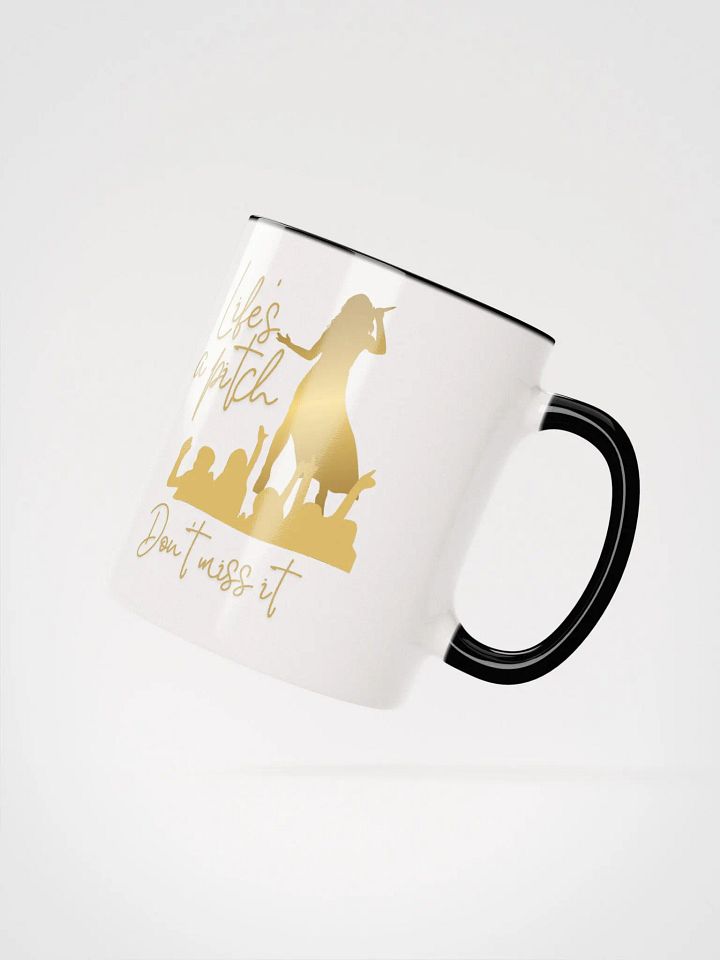 Life's a Pitch Don't miss it - Coffee Mug product image (2)