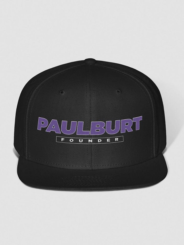 PaulBurt Founder Edition (Purple) - 3D Snapback Cap product image (1)