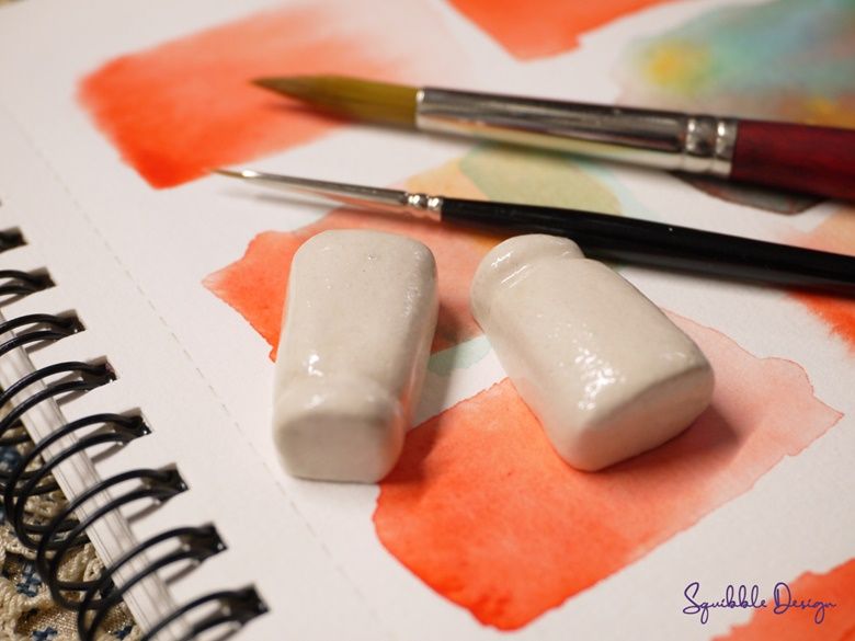 Ceramic Brush Rest - Milk Bottle Lolly product image (9)