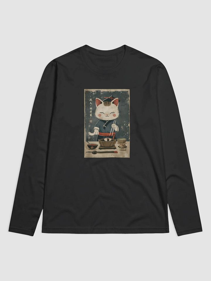 Neko Cat Dining - Premium Long Sleeve Shirt product image (3)