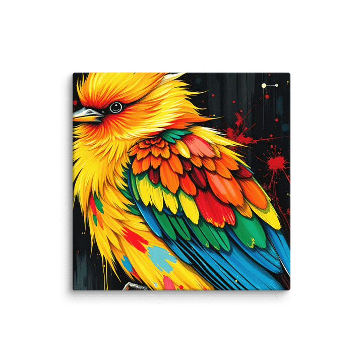 Vibrant Feathers Canvas Art product image (11)