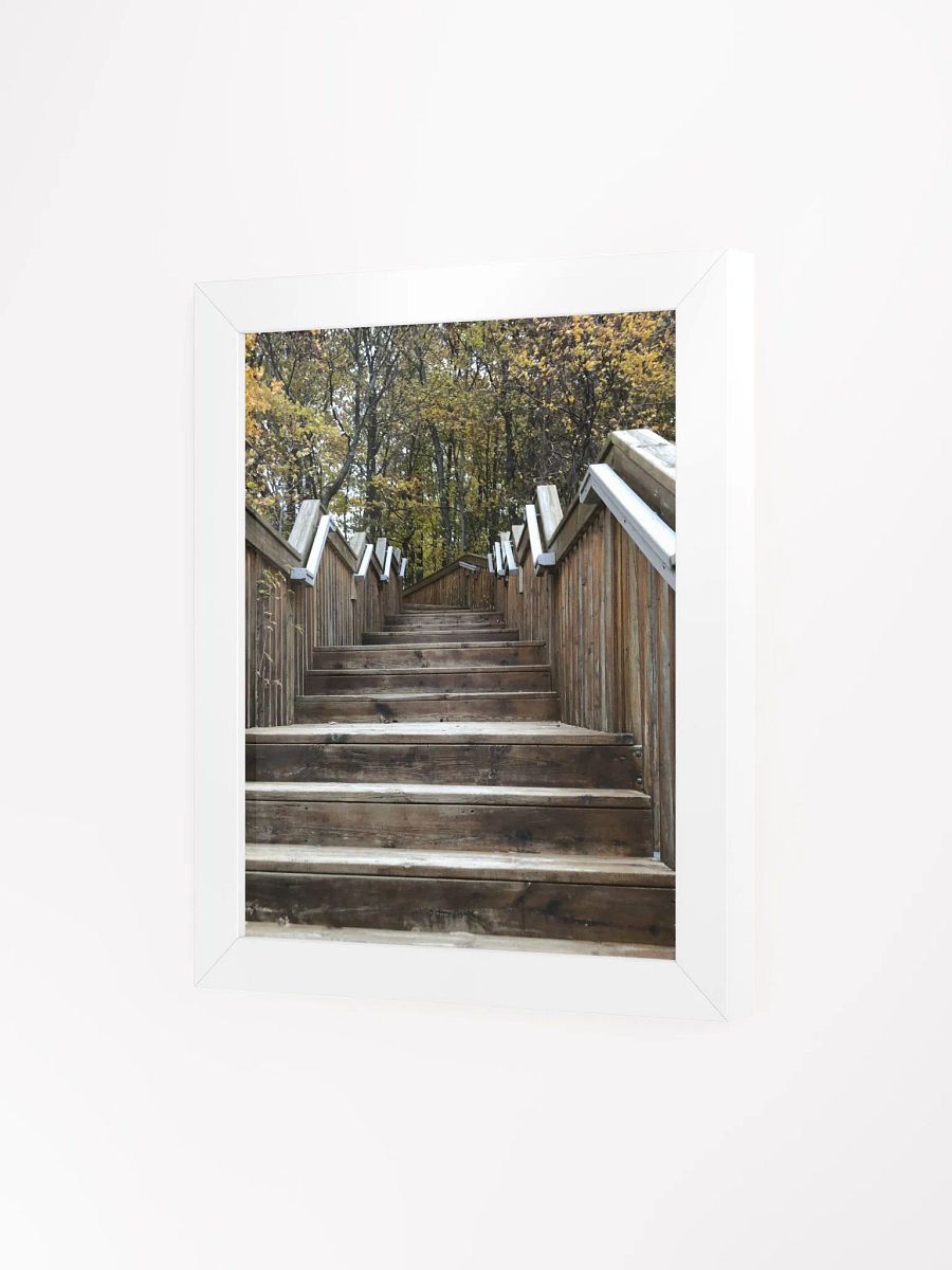 Wooden Stair Bridge High Quality Matte Poster product image (3)