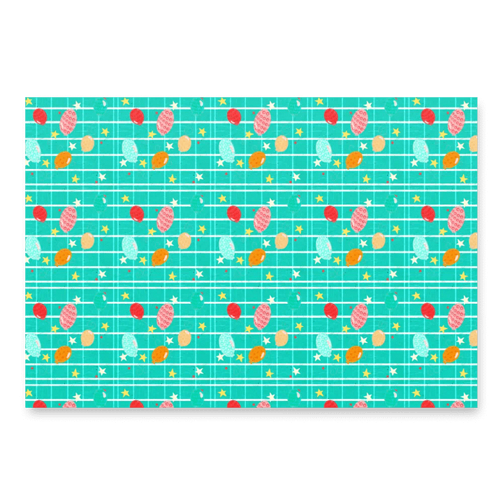 Animal Birthday Party Wrapping Paper product image (2)