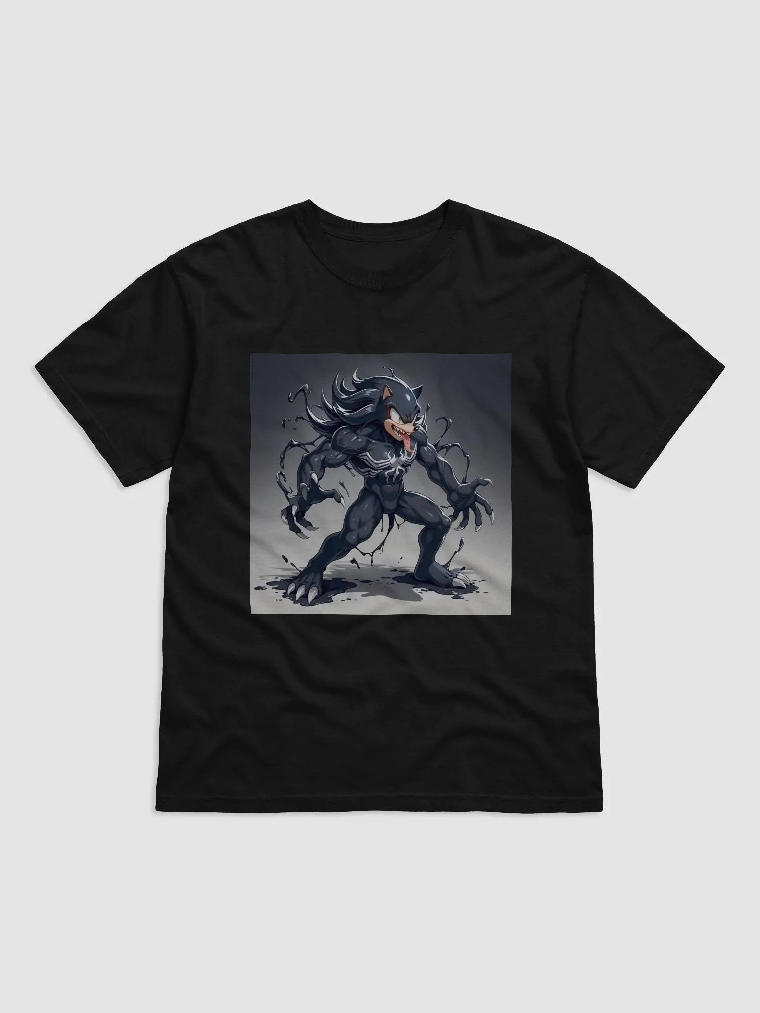 Shadow Venom (Sonic/Marvel Universe) - Comfort Colors Garment-Dyed Heavyweight Oversized T-Shirt product image (1)