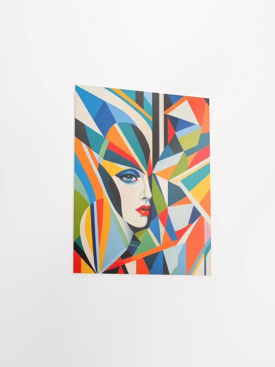 Geometric Beauty - Poster - Small and Standard Sizes - 8x10-11x14-12x16-16x20 Inches product image (3)