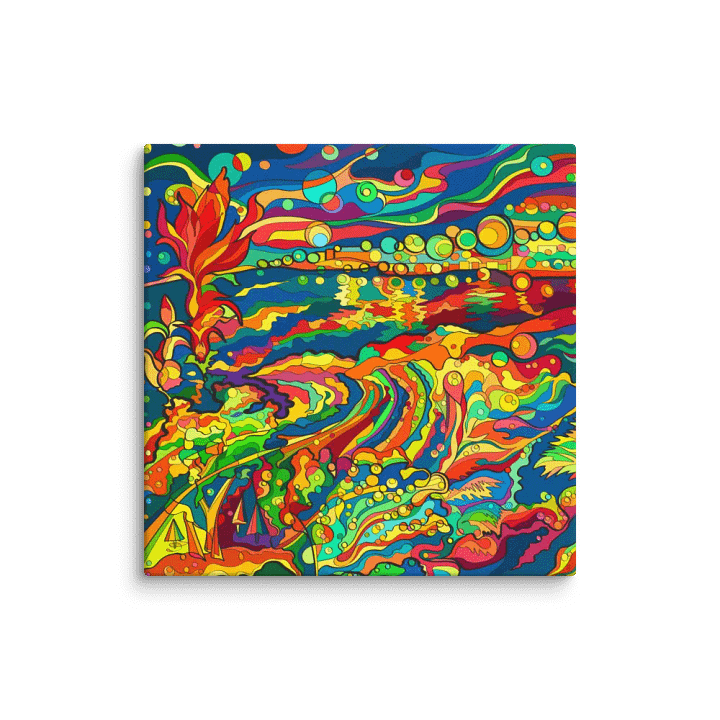 Blank Canvas: Unleash Your Artistic Vision - Night Beach product image (1)