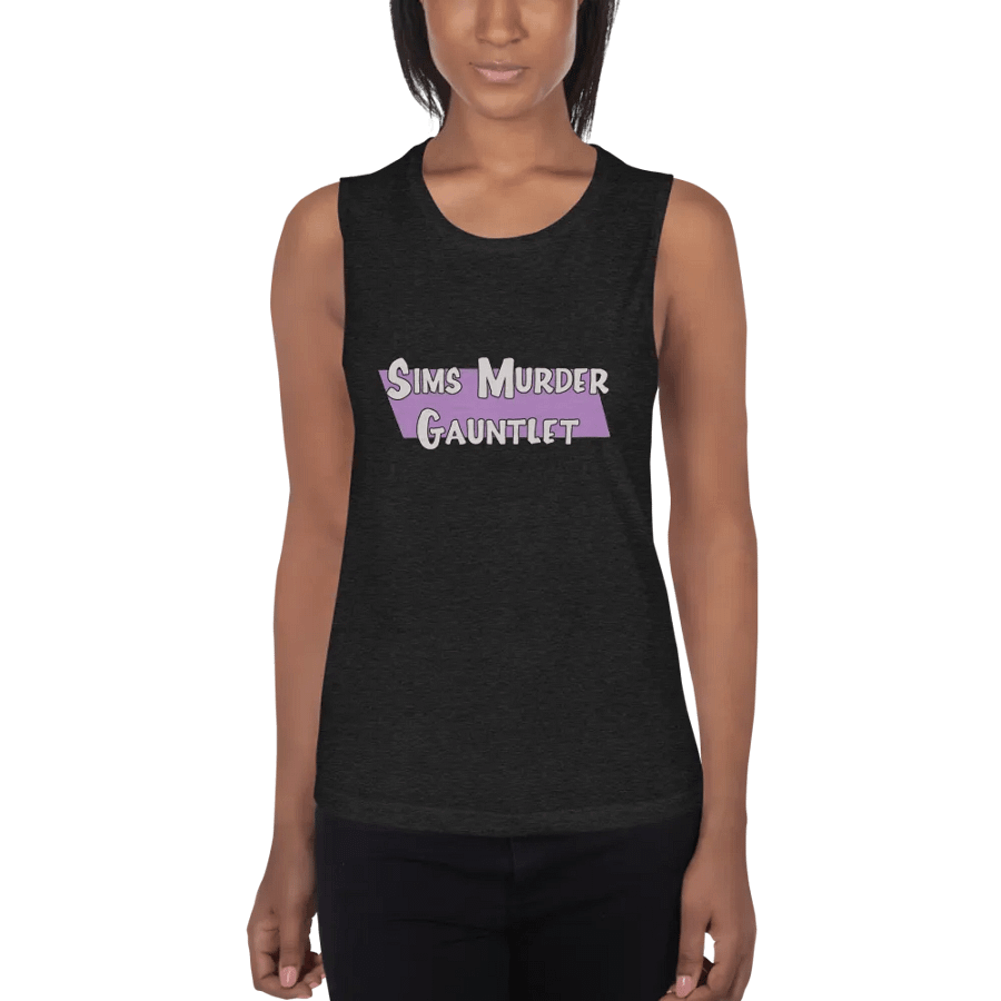 Retro Gauntlet Graphic Muscle Tank product image (2)
