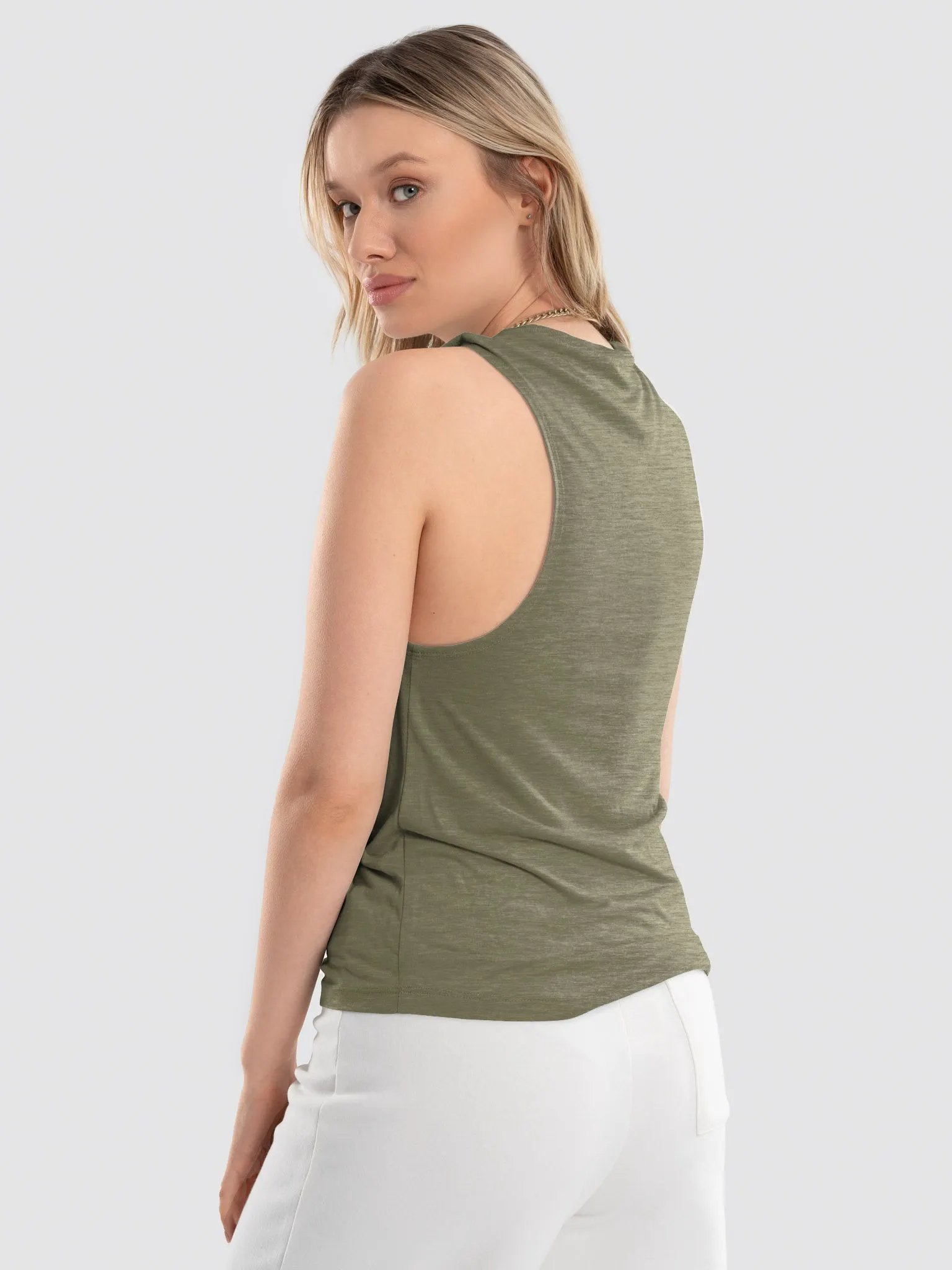 Flowy Muscle Tank Beyond the Ice Wall Map product image (9)