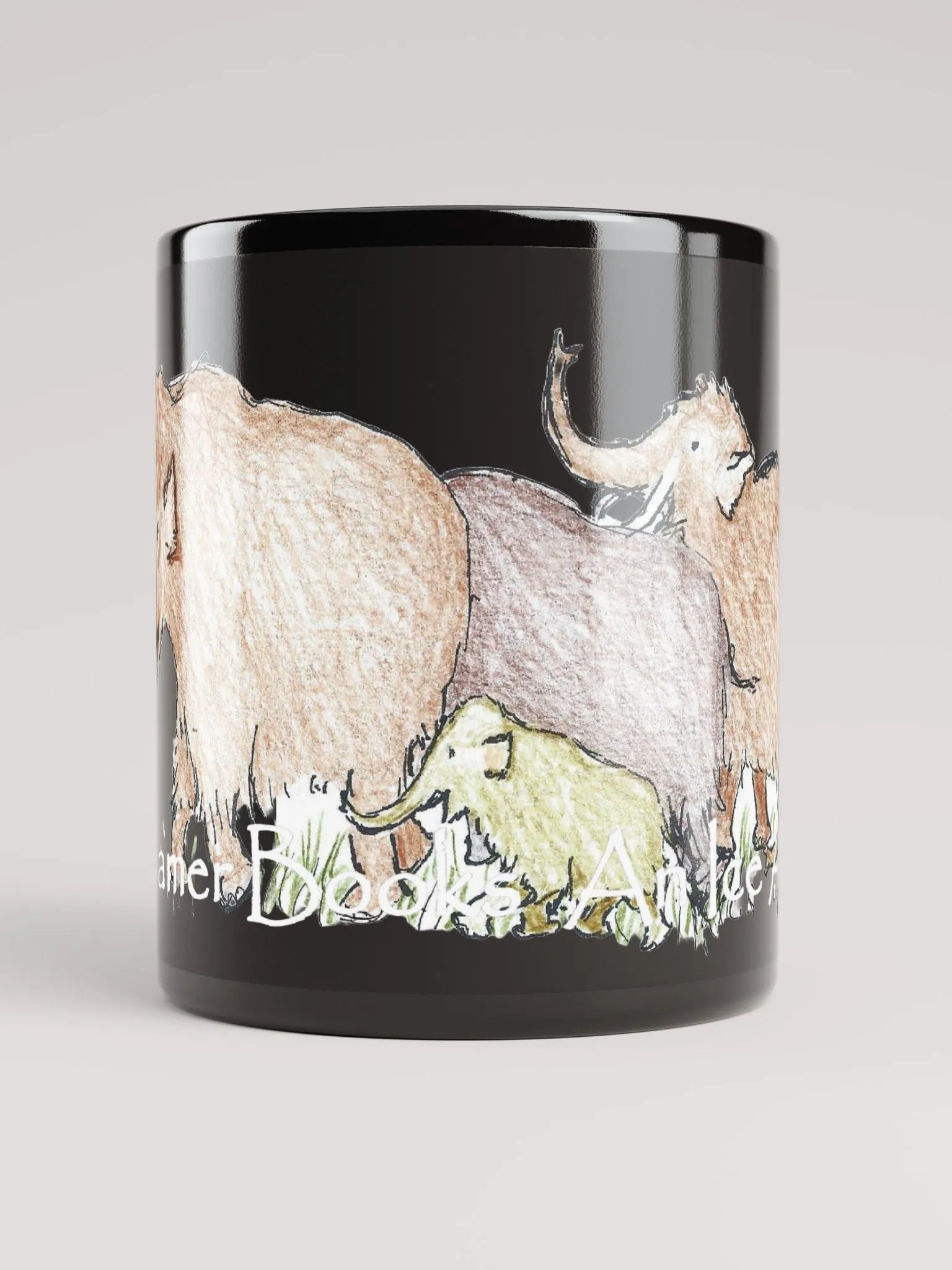 Mammoths Amok Mug (Black) product image (5)