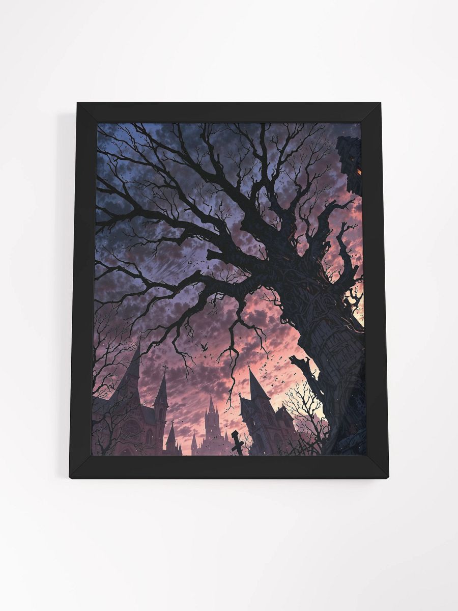 The Last Light Over Hollowspire Framed Print product image (23)