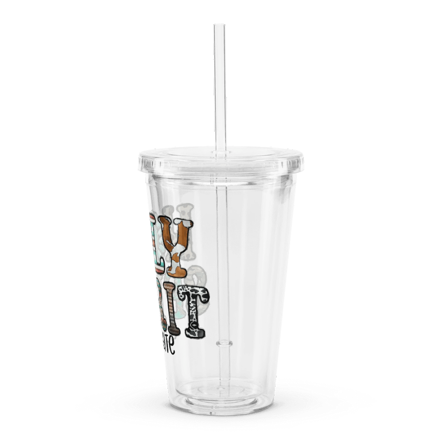 Holy Spirit Activate - Double Wall Clear Plastic Tumbler product image (4)
