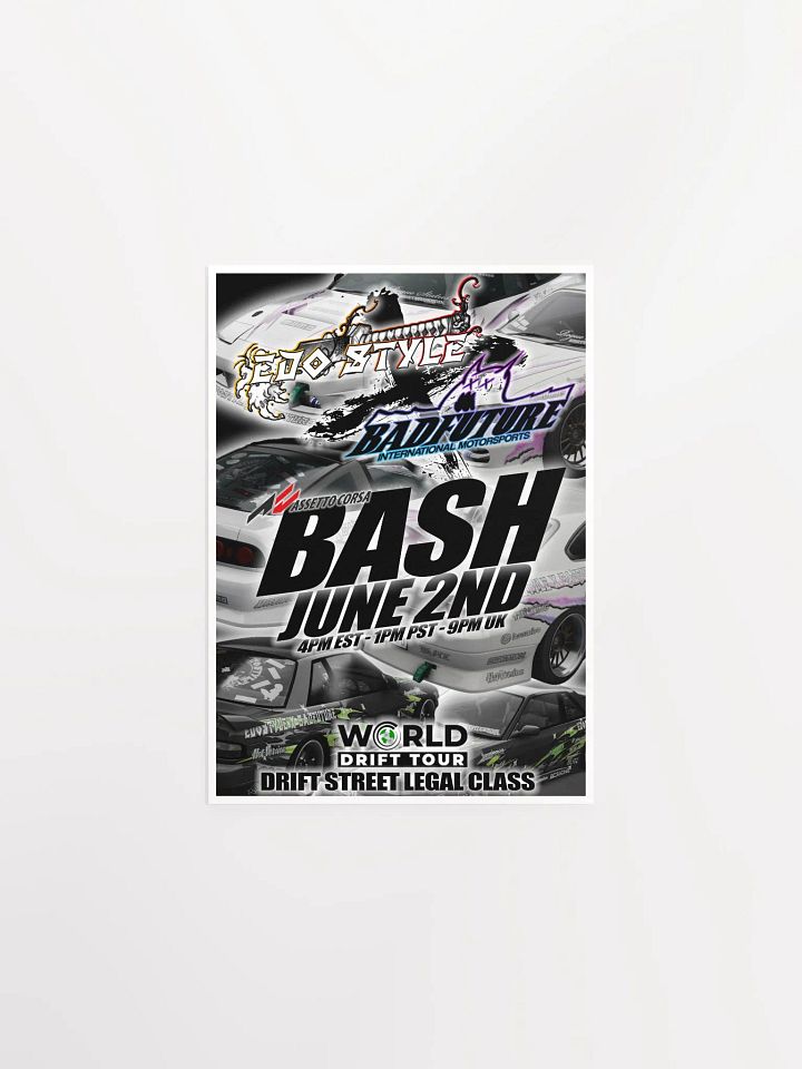 BF X EDO ASSETTO BASH POSTER product image (2)