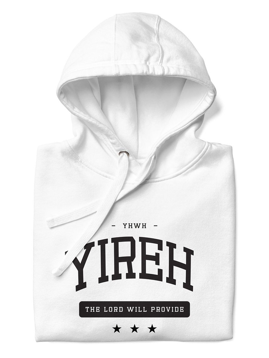 YHWH Yireh Comfy Christian Hoodie product image (2)