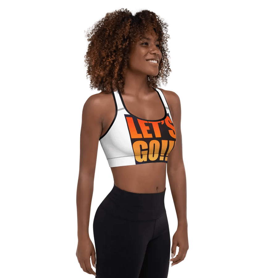 Let's Go! Padded Sports Bra product image (6)