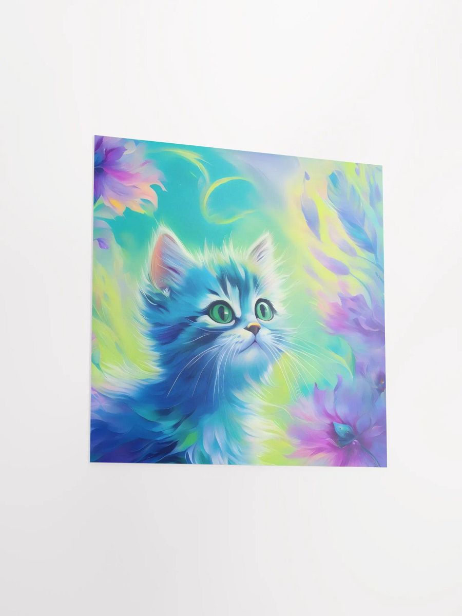 Colorful Kitty Vibes Poster product image (9)