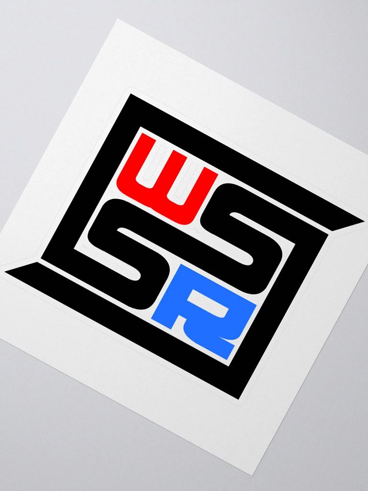 WSSR Black Logo Sticker product image (2)