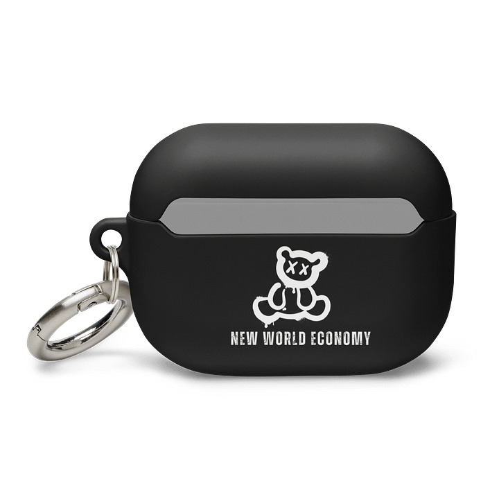 Minimalist Black Abstract AirPods Case product image (12)