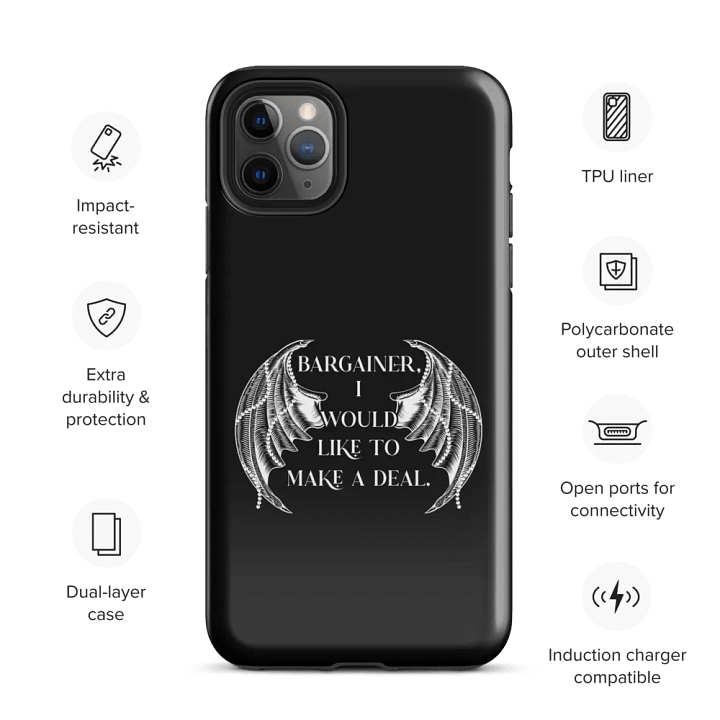 Bargainer Calling Card iPhone Case product image (2)