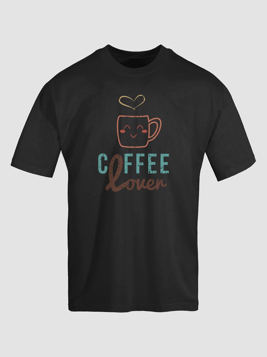 Coffee Lover Oversized T-Shirt by AS Colour 5082 | Premium Faded Tee for Casual Style product image (35)