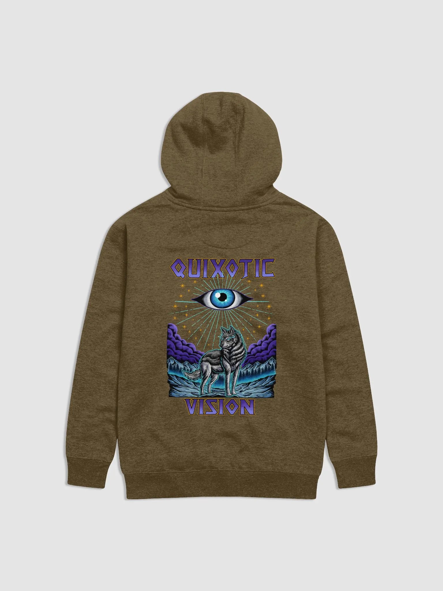 Quixotic Vision Wolf Sky Hoodie product image (1)