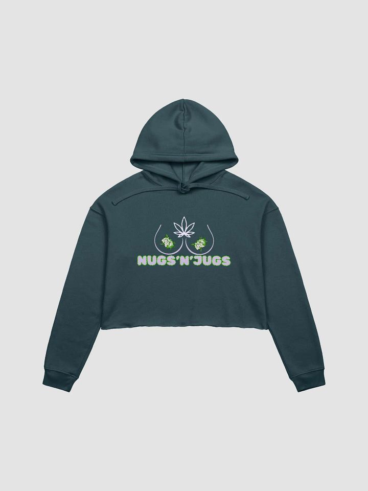 NugsNJugs Crop Top Fleece Hoodie! product image (9)