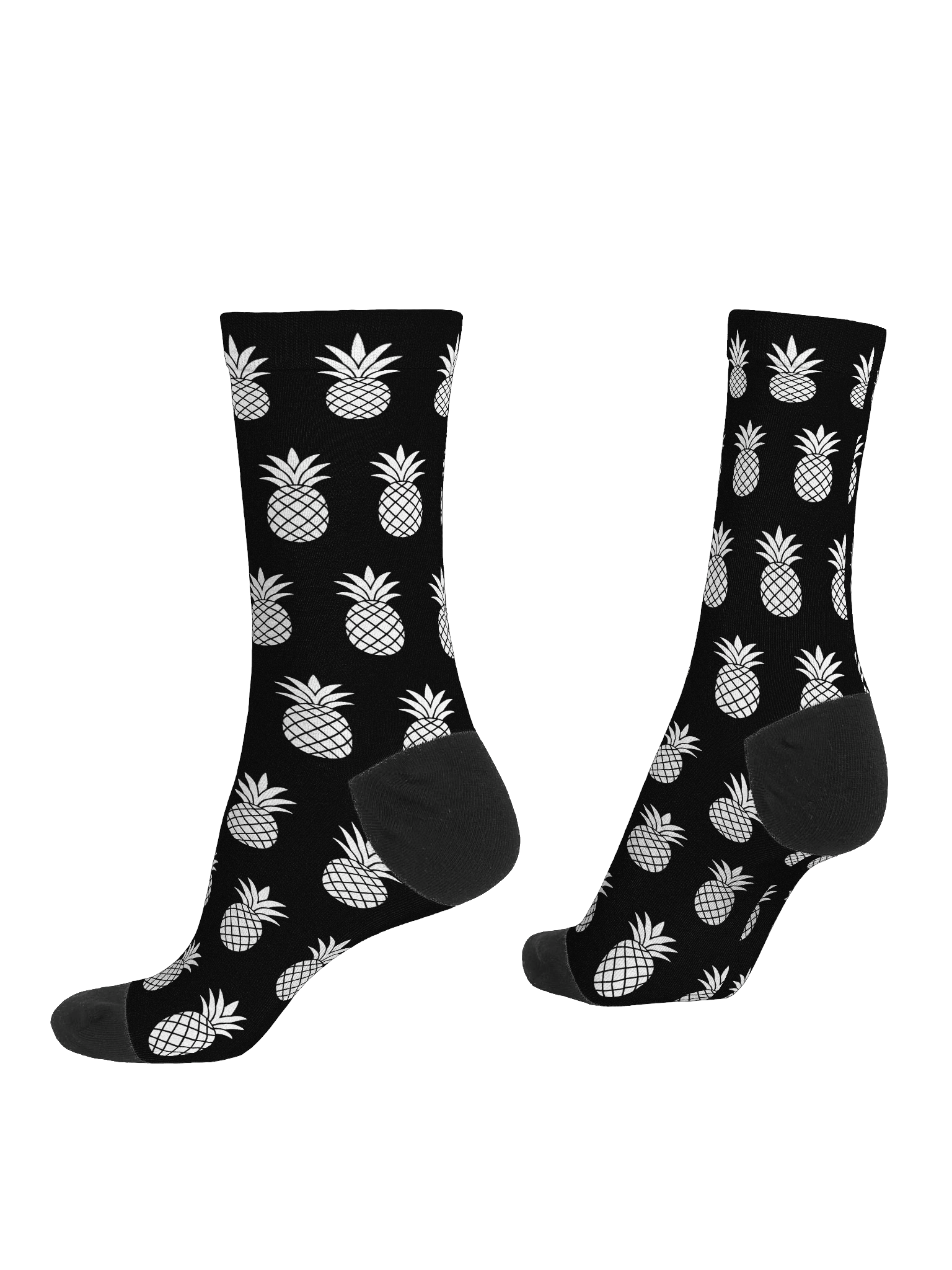 Black & White Lucky Pineapple™ Socks product image (4)
