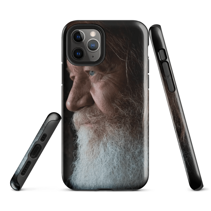 Elderly Man Portrait Phone Case - A Touch of Humanity product image (2)