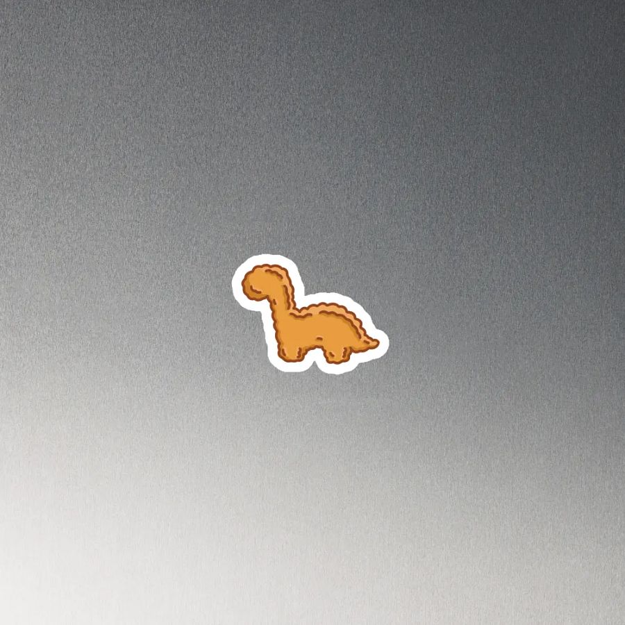 Brontosaurus Dino Nuggie Magnet product image (3)