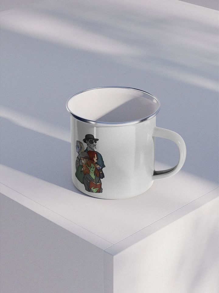 The Long Rest | Enamel Mug product image (2)