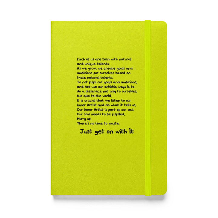 'Just Get On With It' Notebook product image (1)