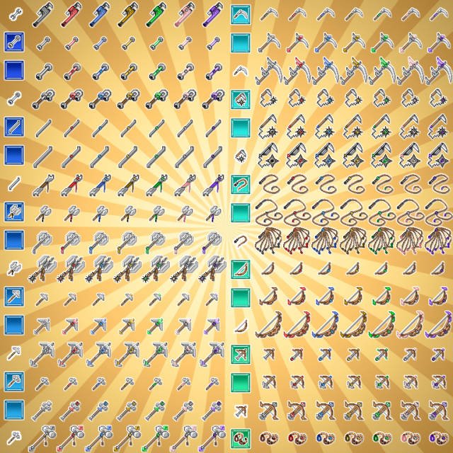 KR Fantasy Market ~ Weapons Tileset for RPGs product image (4)