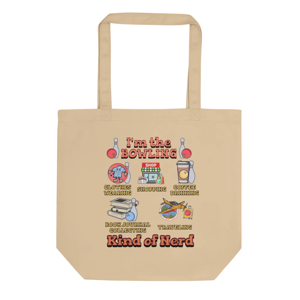Im The Bowling Kind Of Nerd Eco Tote Bag product image (1)