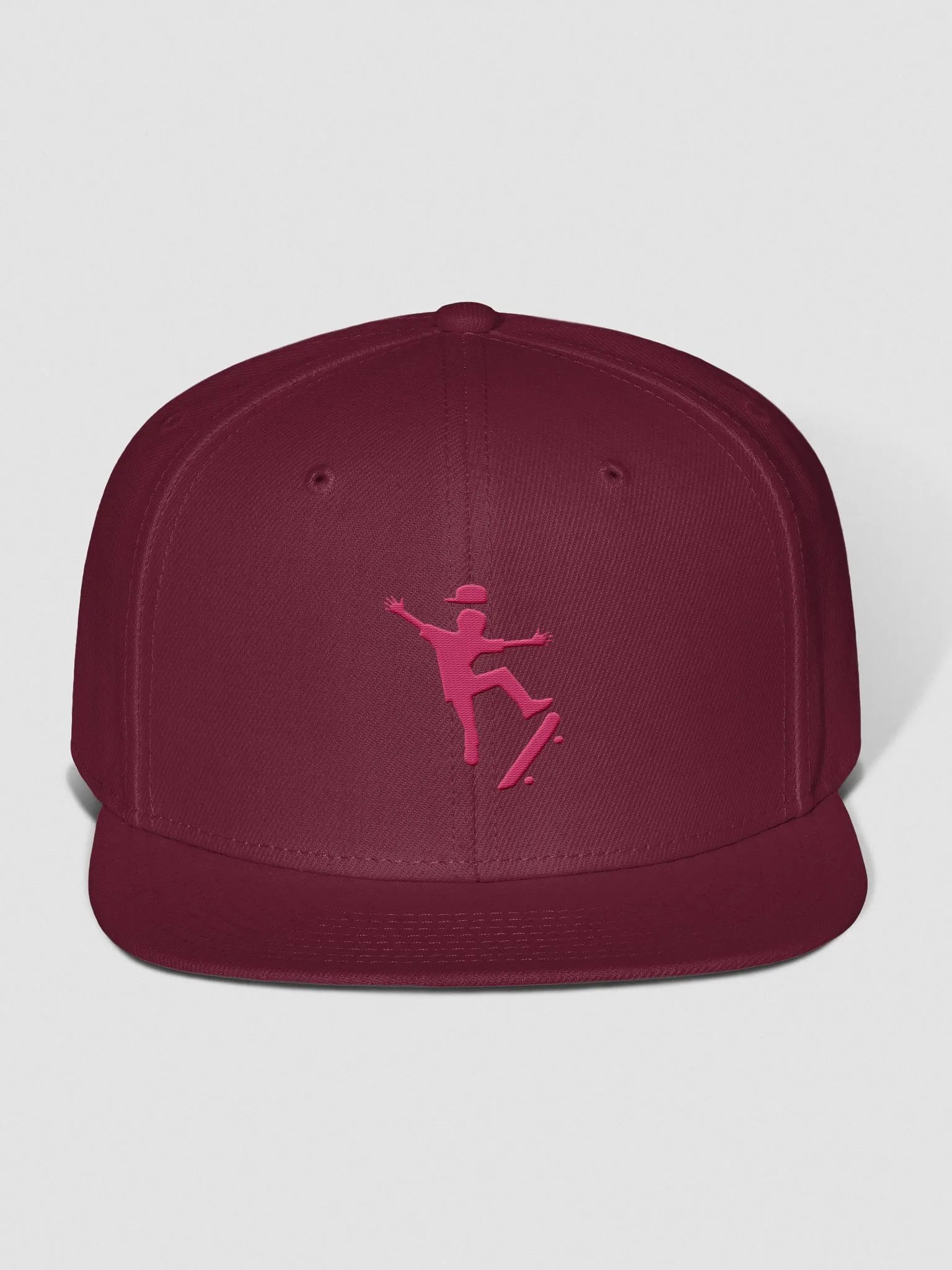 Dazzle Deck Burgundy Maroon Baseball Cap product image (1)